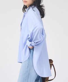 Rouge vif la cle / ルージュ・ヴィフ ラクレ シャツ・ブラウス | ドルマンストレッチブロードビックシャツ【予約】