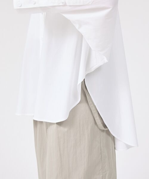 Rouge vif la cle / ルージュ・ヴィフ ラクレ シャツ・ブラウス | ドルマンストレッチブロードビックシャツ【予約】 | 詳細16