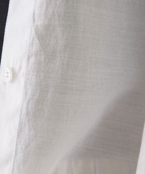 Rouge vif la cle / ルージュ・ヴィフ ラクレ シャツ・ブラウス | シアースタンドネックシャツ【予約】 | 詳細12