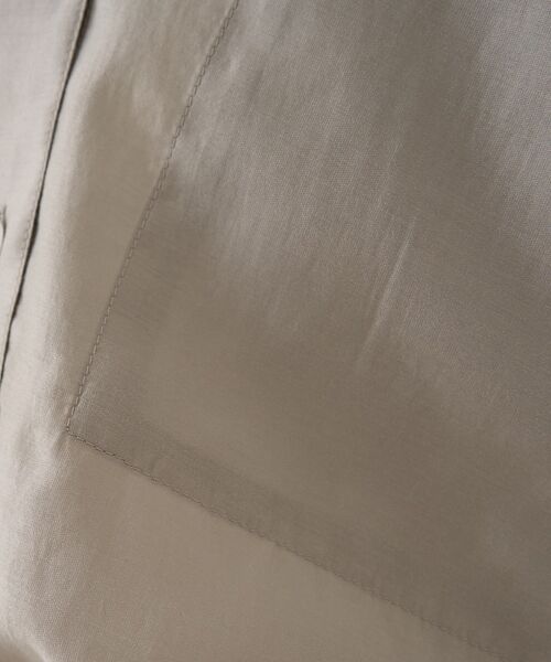 Rouge vif la cle / ルージュ・ヴィフ ラクレ シャツ・ブラウス | シアースタンドネックシャツ/バンドカラーシャツ【予約】 | 詳細23