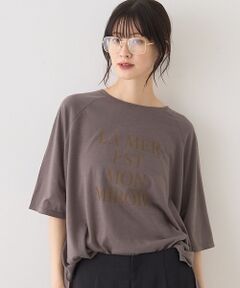 Rouge vif la cle / ルージュ・ヴィフ ラクレ Tシャツ | シアーロゴオーバーサイズTシャツ【予約】