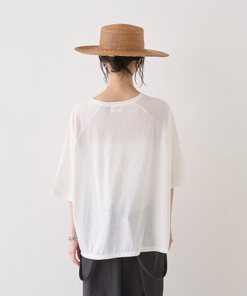 Rouge vif la cle / ルージュ・ヴィフ ラクレ Tシャツ | シアーロゴオーバーサイズTシャツ【予約】 | 詳細21