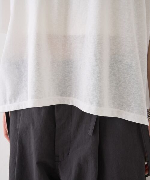 Rouge vif la cle / ルージュ・ヴィフ ラクレ Tシャツ | シアーロゴオーバーサイズTシャツ【予約】 | 詳細25