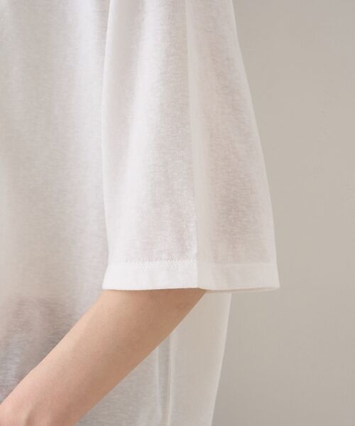 Rouge vif la cle / ルージュ・ヴィフ ラクレ Tシャツ | シアーロゴオーバーサイズTシャツ【予約】 | 詳細26