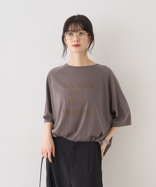 Rouge vif la cle / ルージュ・ヴィフ ラクレ Tシャツ | シアーロゴオーバーサイズTシャツ【予約】 | 詳細27