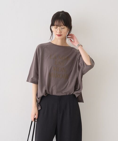Rouge vif la cle / ルージュ・ヴィフ ラクレ Tシャツ | シアーロゴオーバーサイズTシャツ【予約】 | 詳細28
