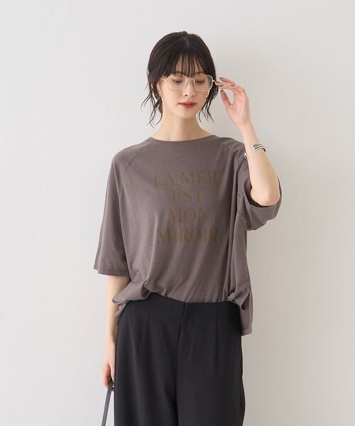 Rouge vif la cle / ルージュ・ヴィフ ラクレ Tシャツ | シアーロゴオーバーサイズTシャツ【予約】 | 詳細29