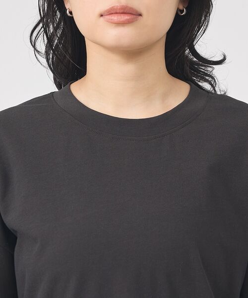 Rouge vif la cle / ルージュ・ヴィフ ラクレ Tシャツ | コットンバックドレープTシャツ/セミロング丈【予約】 | 詳細26