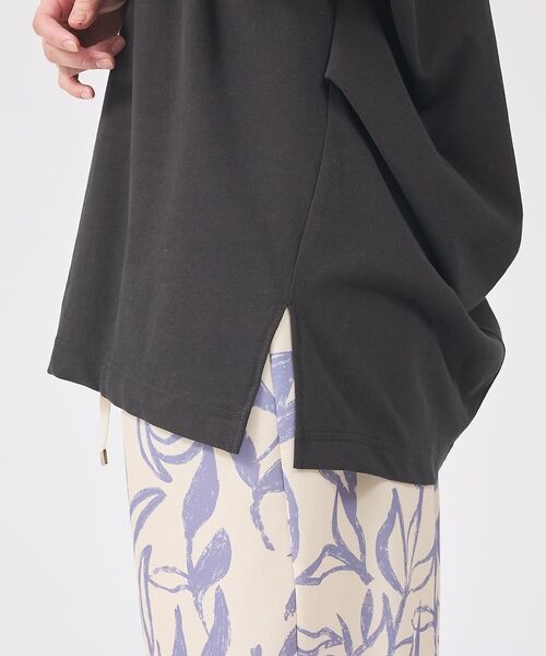 Rouge vif la cle / ルージュ・ヴィフ ラクレ Tシャツ | コットンバックドレープTシャツ/セミロング丈【予約】 | 詳細28