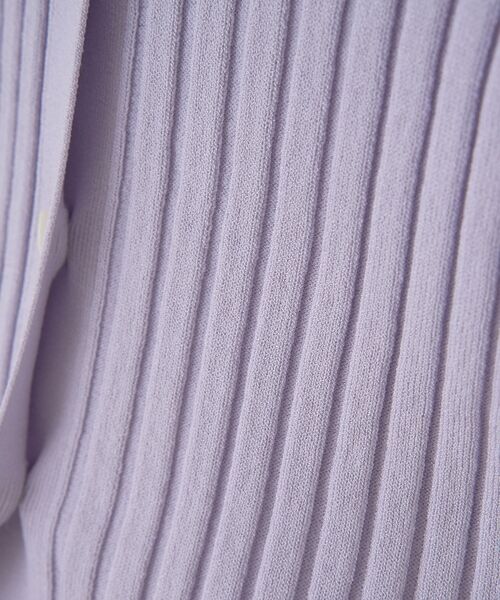 Rouge vif la cle / ルージュ・ヴィフ ラクレ ニット・セーター | リブドルマンス襟付きニットカーディガン/プルオーバー【予約】 | 詳細11