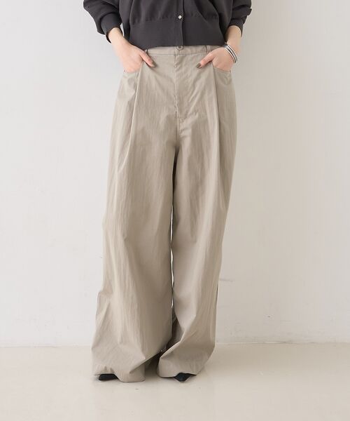 Rouge vif la cle / ルージュ・ヴィフ ラクレ パンツ | 2WAYサスペンダータックワイドパンツ【予約】 | 詳細2