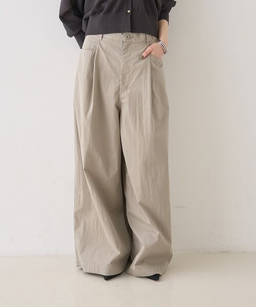 Rouge vif la cle / ルージュ・ヴィフ ラクレ パンツ | 2WAYサスペンダータックワイドパンツ【予約】 | 詳細3