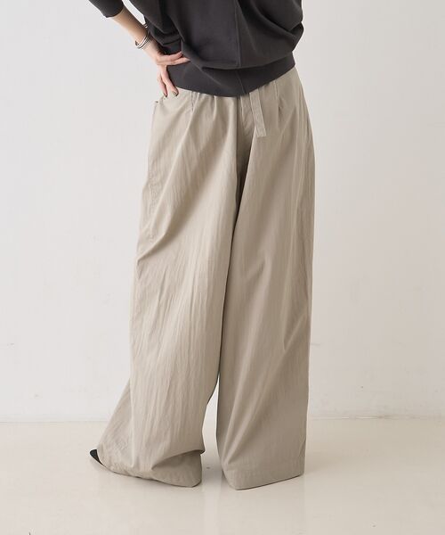 Rouge vif la cle / ルージュ・ヴィフ ラクレ パンツ | 2WAYサスペンダータックワイドパンツ【予約】 | 詳細5