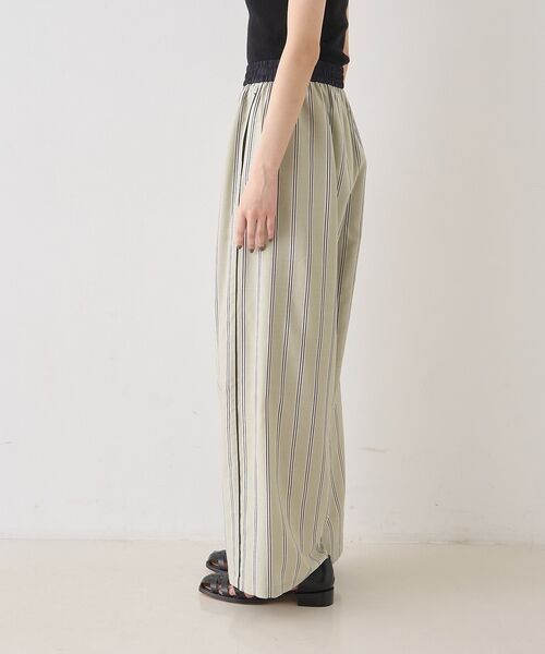 Rouge vif la cle / ルージュ・ヴィフ ラクレ パンツ | ストライプイージーパンツ/ウエストゴム【予約】 | 詳細27