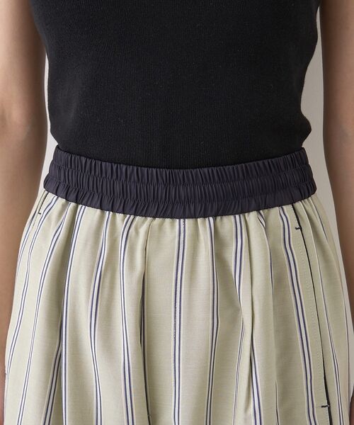 Rouge vif la cle / ルージュ・ヴィフ ラクレ パンツ | ストライプイージーパンツ/ウエストゴム【予約】 | 詳細29