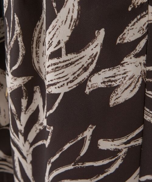 Rouge vif la cle / ルージュ・ヴィフ ラクレ パンツ | リーフプリントルーズテーパードパンツ/ウエストゴム【予約】 | 詳細28