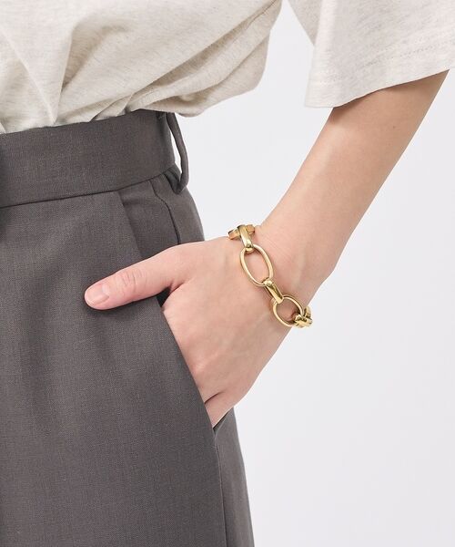 Rouge vif la cle / ルージュ・ヴィフ ラクレ ロング・マキシ丈スカート | 【セットアップ対応】リネン混タイトスカート【予約】 | 詳細27