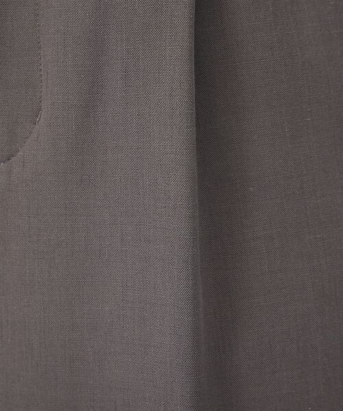 Rouge vif la cle / ルージュ・ヴィフ ラクレ ロング・マキシ丈スカート | 【セットアップ対応】リネン混タイトスカート【予約】 | 詳細28