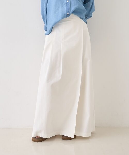 Rouge vif la cle / ルージュ・ヴィフ ラクレ ロング・マキシ丈スカート | タックグルカベルトマキシスカート【予約】 | 詳細1