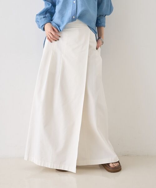 Rouge vif la cle / ルージュ・ヴィフ ラクレ ロング・マキシ丈スカート | タックグルカベルトマキシスカート【予約】 | 詳細2