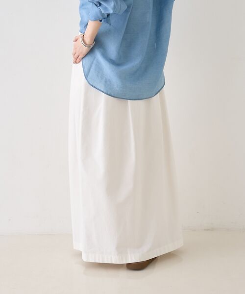 Rouge vif la cle / ルージュ・ヴィフ ラクレ ロング・マキシ丈スカート | タックグルカベルトマキシスカート【予約】 | 詳細4