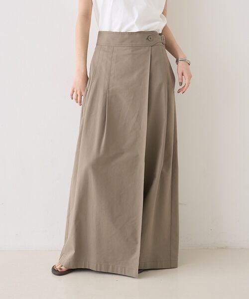 Rouge vif la cle / ルージュ・ヴィフ ラクレ ロング・マキシ丈スカート | タックグルカベルトマキシスカート【予約】 | 詳細13