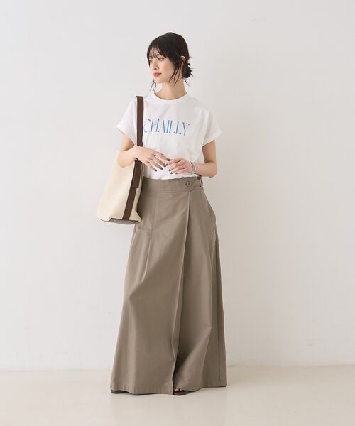 Rouge vif la cle / ルージュ・ヴィフ ラクレ ロング・マキシ丈スカート | タックグルカベルトマキシスカート【予約】 | 詳細22