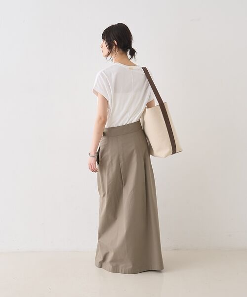 Rouge vif la cle / ルージュ・ヴィフ ラクレ ロング・マキシ丈スカート | タックグルカベルトマキシスカート【予約】 | 詳細24