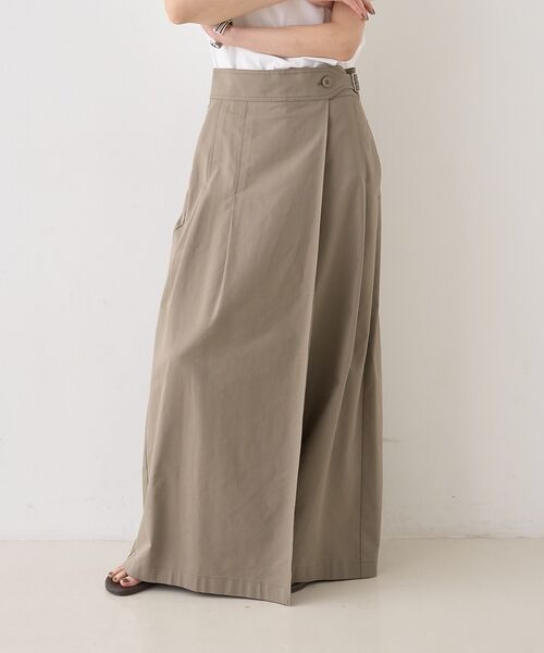 Rouge vif la cle / ルージュ・ヴィフ ラクレ ロング・マキシ丈スカート | タックグルカベルトマキシスカート【予約】 | 詳細15