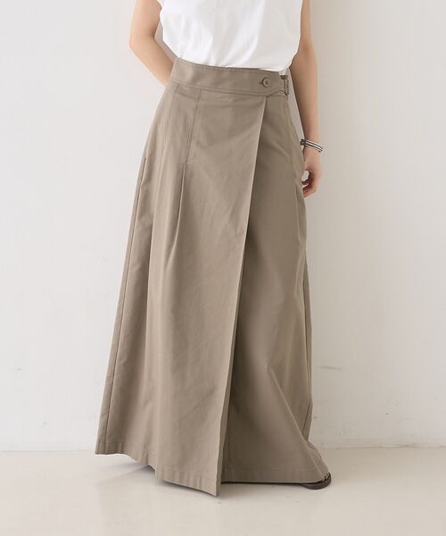 Rouge vif la cle / ルージュ・ヴィフ ラクレ ロング・マキシ丈スカート | タックグルカベルトマキシスカート【予約】 | 詳細16
