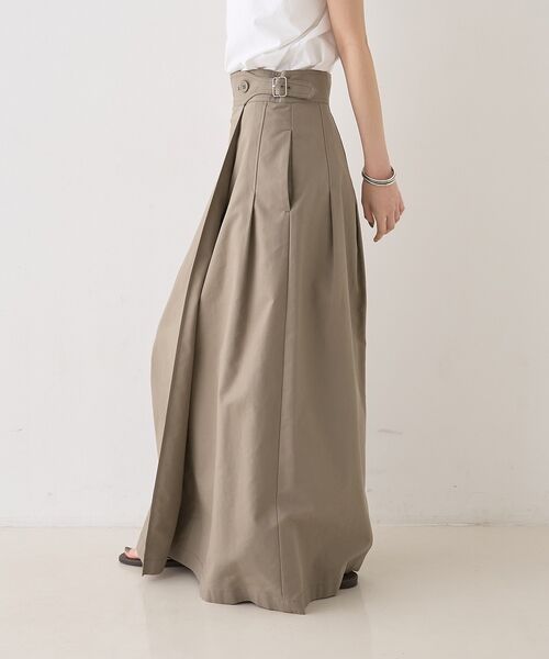 Rouge vif la cle / ルージュ・ヴィフ ラクレ ロング・マキシ丈スカート | タックグルカベルトマキシスカート【予約】 | 詳細17