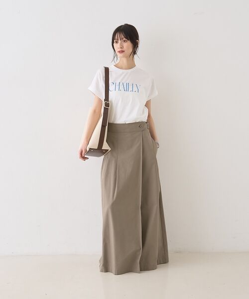 Rouge vif la cle / ルージュ・ヴィフ ラクレ ロング・マキシ丈スカート | タックグルカベルトマキシスカート【予約】 | 詳細19