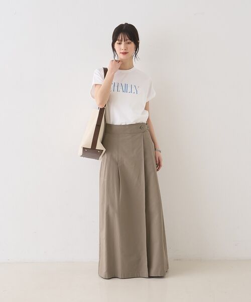 Rouge vif la cle / ルージュ・ヴィフ ラクレ ロング・マキシ丈スカート | タックグルカベルトマキシスカート【予約】 | 詳細20