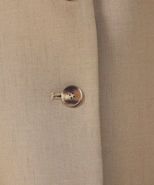 Rouge vif la cle / ルージュ・ヴィフ ラクレ ベスト | 【セットアップ対応】リネン混ジレ/ベスト【予約】 | 詳細29