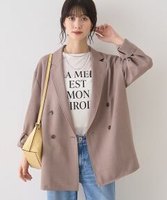 Rouge vif la cle / ルージュ・ヴィフ ラクレ テーラードジャケット | バスケットメッシュダブルジャケット【予約】