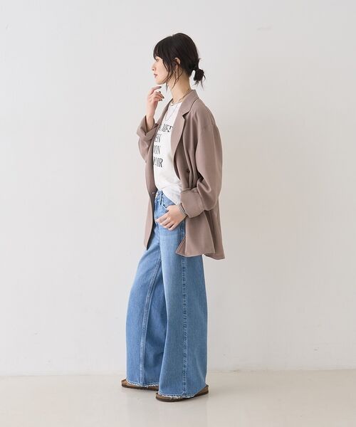 Rouge vif la cle / ルージュ・ヴィフ ラクレ テーラードジャケット | バスケットメッシュダブルジャケット【予約】 | 詳細22