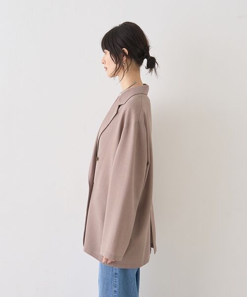 Rouge vif la cle / ルージュ・ヴィフ ラクレ テーラードジャケット | バスケットメッシュダブルジャケット【予約】 | 詳細25