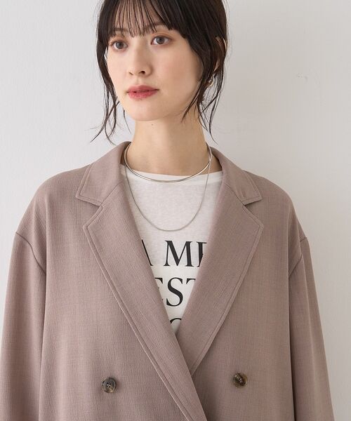 Rouge vif la cle / ルージュ・ヴィフ ラクレ テーラードジャケット | バスケットメッシュダブルジャケット【予約】 | 詳細27