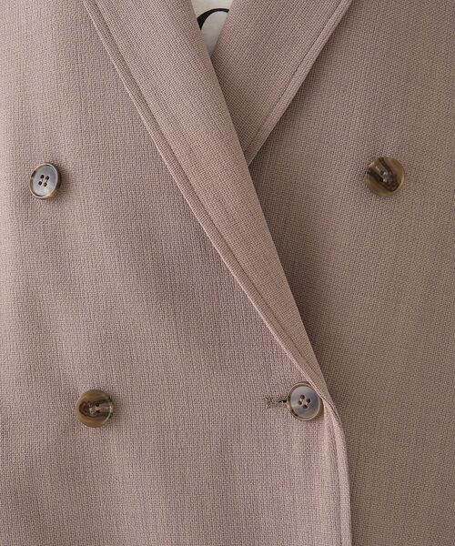 Rouge vif la cle / ルージュ・ヴィフ ラクレ テーラードジャケット | バスケットメッシュダブルジャケット【予約】 | 詳細28