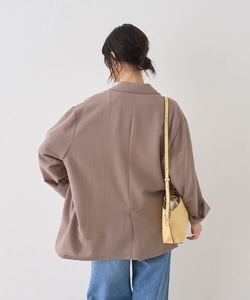 Rouge vif la cle / ルージュ・ヴィフ ラクレ テーラードジャケット | バスケットメッシュダブルジャケット【予約】 | 詳細17