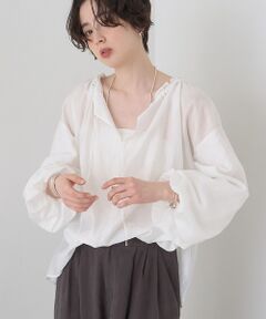 Rouge vif la cle / ルージュ・ヴィフ ラクレ シャツ・ブラウス | 【一部店舗限定】バルーンスリーブシアーブラウス【予約】