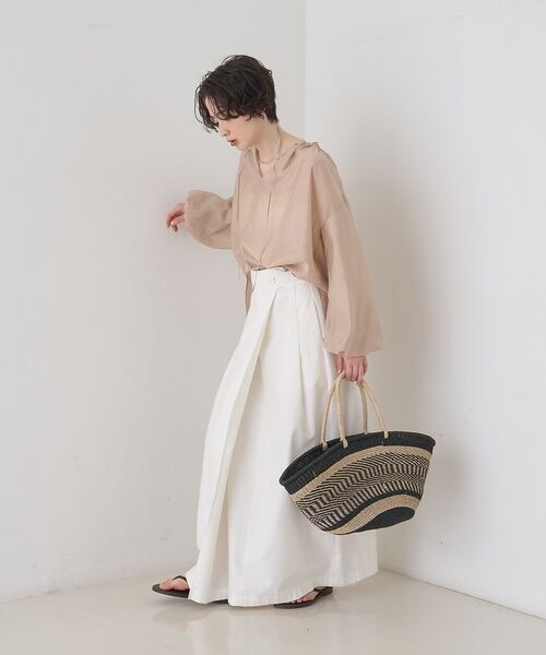 Rouge vif la cle / ルージュ・ヴィフ ラクレ シャツ・ブラウス | 【一部店舗限定】バルーンスリーブシアーブラウス【予約】 | 詳細27