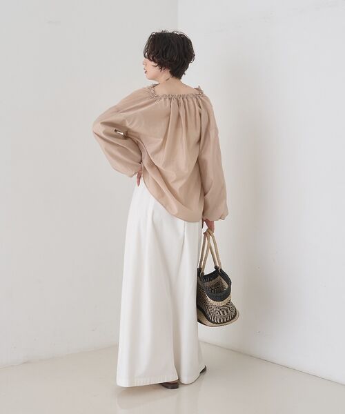 Rouge vif la cle / ルージュ・ヴィフ ラクレ シャツ・ブラウス | 【一部店舗限定】バルーンスリーブシアーブラウス【予約】 | 詳細29