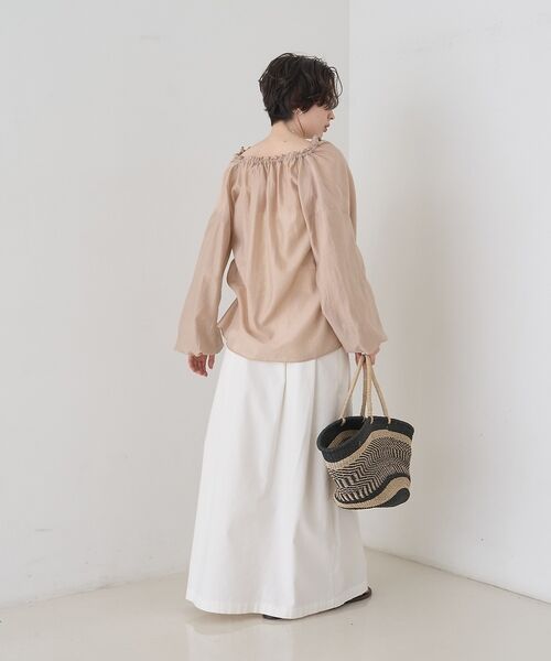 Rouge vif la cle / ルージュ・ヴィフ ラクレ シャツ・ブラウス | 【一部店舗限定】バルーンスリーブシアーブラウス【予約】 | 詳細30