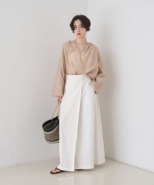 Rouge vif la cle / ルージュ・ヴィフ ラクレ シャツ・ブラウス | 【一部店舗限定】バルーンスリーブシアーブラウス【予約】 | 詳細24