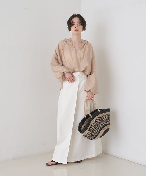 Rouge vif la cle / ルージュ・ヴィフ ラクレ シャツ・ブラウス | 【一部店舗限定】バルーンスリーブシアーブラウス【予約】 | 詳細25