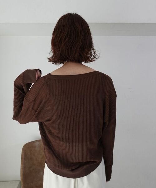 Rouge vif la cle / ルージュ・ヴィフ ラクレ カーディガン・ボレロ | 【一部店舗限定】レースキャミ付きニットアンサンブル/カーディガン【予約】 | 詳細20