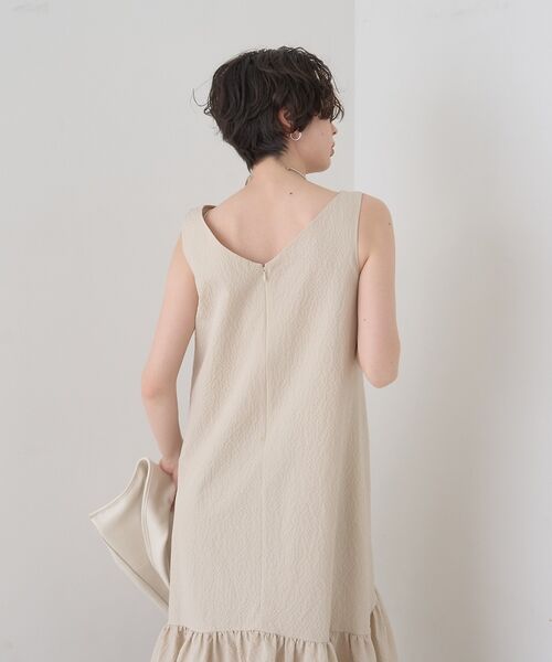 Rouge vif la cle / ルージュ・ヴィフ ラクレ ワンピース | 【2026SS新作】【一部店舗限定】ニュアンスファブリックワンピース【予約】 | 詳細11