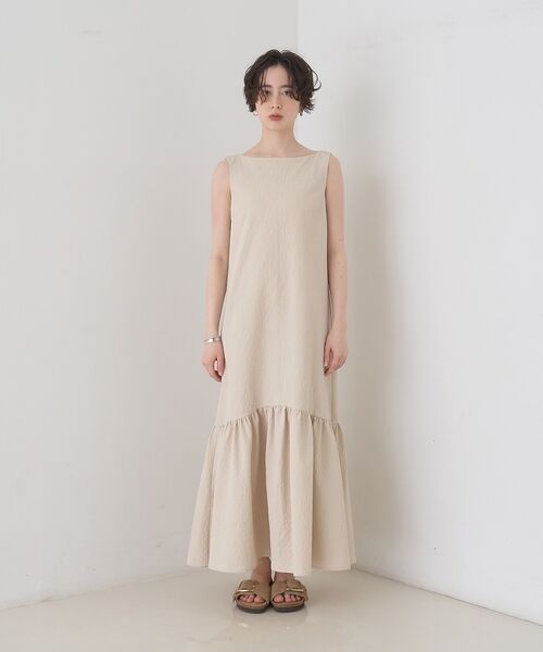 Rouge vif la cle / ルージュ・ヴィフ ラクレ ワンピース | 【2026SS新作】【一部店舗限定】ニュアンスファブリックワンピース【予約】 | 詳細12