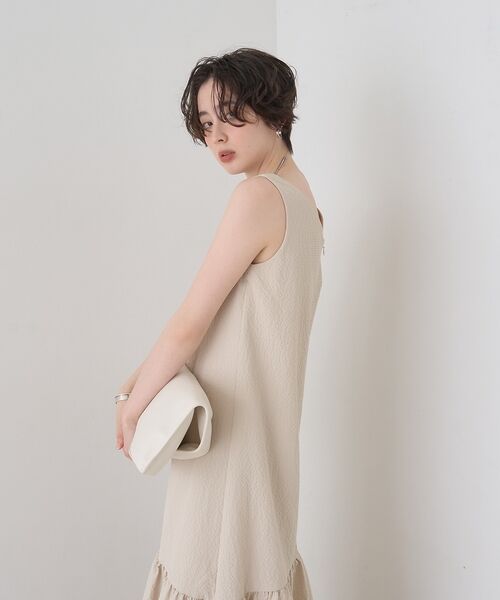 Rouge vif la cle / ルージュ・ヴィフ ラクレ ワンピース | 【2026SS新作】【一部店舗限定】ニュアンスファブリックワンピース【予約】 | 詳細9